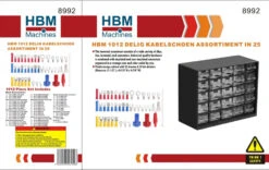 HBM 1012 Delig Kabelschoen Assortiment In 25 Laden Ladenkast -Werkplaats Gereedschap Serie 8992.jpg 1200x600 b7fb0ebc88
