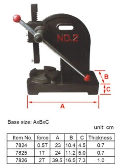 HBM 0,5 Ton Professionele Tandheugelpers -Werkplaats Gereedschap Serie arbor20press.jpg 1200x600 b8c2bebc88