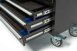 HBM Verrijdbare Gereedschapswagen Met Houten Werkblad - 122 Cm - Zwart -Werkplaats Gereedschap Serie hbm 004 36.jpg 1200x600 6498aebc88