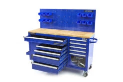 HBM Gereedschapswagen Met Achterwand, Houten Werkblad, 158 Cm, Blauw -Werkplaats Gereedschap Serie hbm 013 100.jpg 1200x600 a919febc88