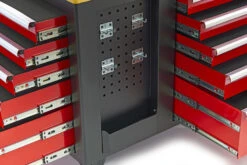 HBM Verrijdbare Gereedschapswagen, Werkbank Met Houten Werkblad 10 Laden, Rood Zwart -Werkplaats Gereedschap Serie hbm 018 153.jpg 1200x600 b25a1ebc88