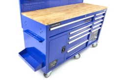 HBM Gereedschapswagen Met Achterwand, Houten Werkblad, 158 Cm, Blauw -Werkplaats Gereedschap Serie hbm 022 122.jpg 1200x600 6db93ebc88