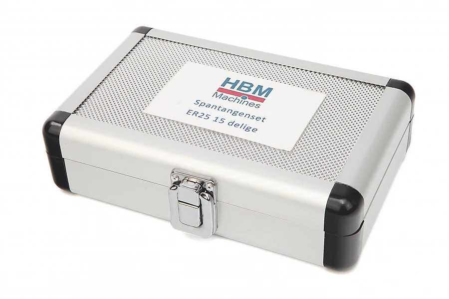 HBM 15 Delige ER 25 Spantangenset 2 HBM 15 Delige ER 25 Spantangenset - Afbeelding 2