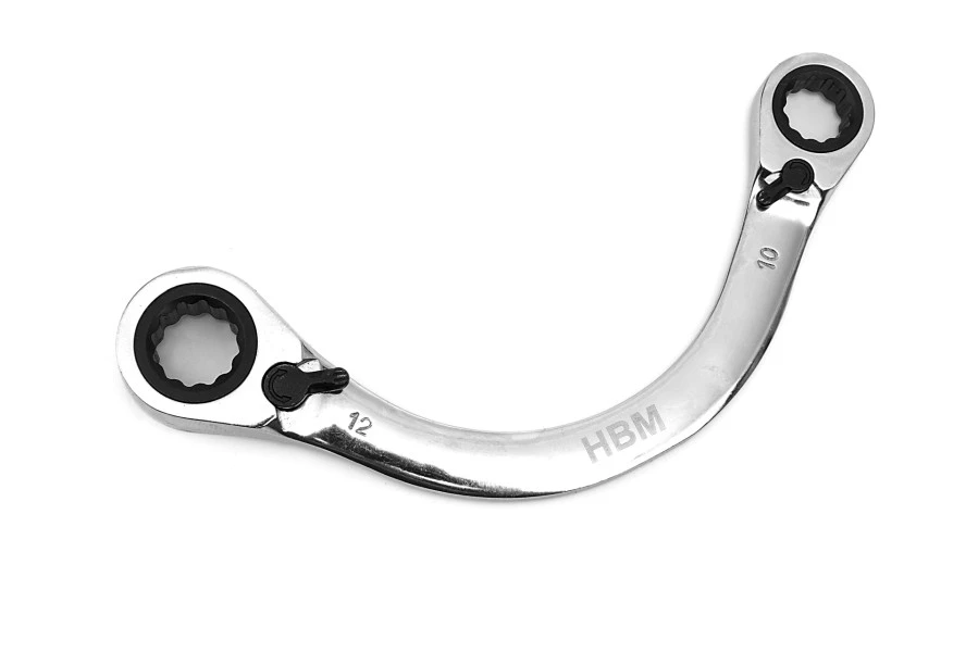 HBM Startersleutelset, Halve Maan Steeksleutelset 5-delig 3 HBM Startersleutelset, Halve Maan Steeksleutelset 5-delig - Afbeelding 3