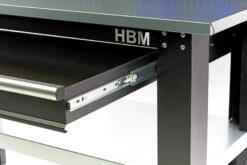 HBM Professionele Stalen 3 Laags Werkbank Met La En Achterwand 137 Cm -Werkplaats Gereedschap Serie hbm 034 124.jpg 1200x600 c8828ebc88