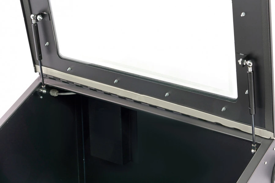 HBM SBC 190 Straalcabine, Voorlader Met Gasveren 6 HBM SBC 190 Straalcabine, Voorlader Met Gasveren - Afbeelding 6