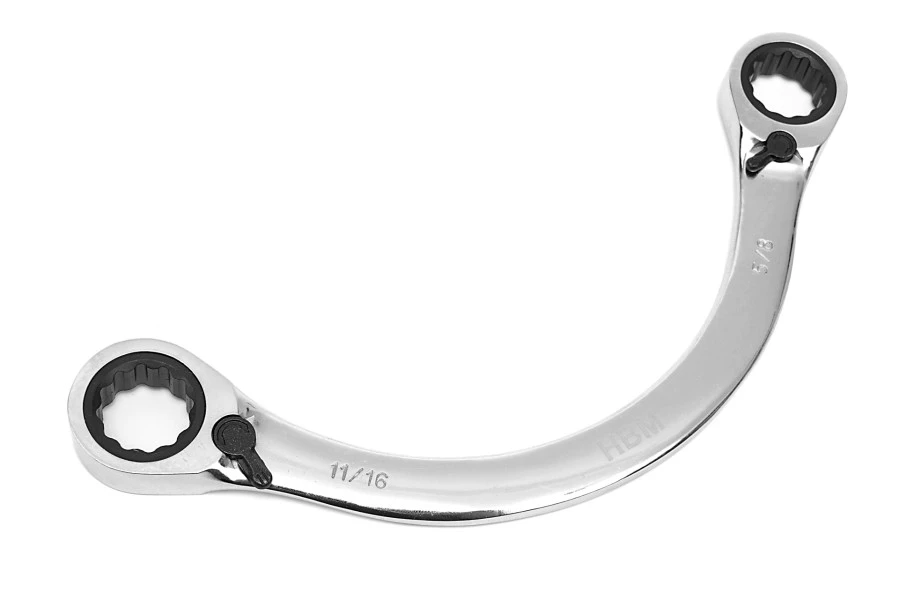 HBM Startersleutelset, Halve Maan Steeksleutelset 4-delig 6 HBM Startersleutelset, Halve Maan Steeksleutelset 4-delig - Afbeelding 6