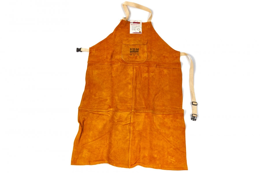 HBM Professioneel Leren Lasschort 107 X 67 Cm 1 HBM Professioneel Leren Lasschort 107 X 67 Cm