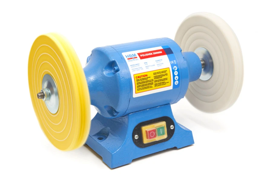 HBM 200 Mm Hobby Polijstmachine 2 HBM 200 Mm Hobby Polijstmachine - Afbeelding 2
