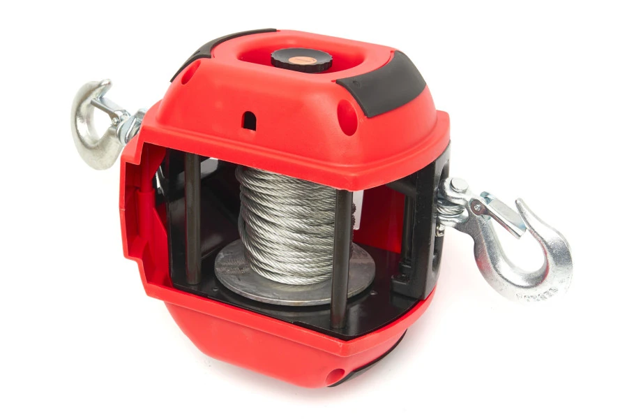 HBM Draagbare Treklier Boormachine Aangedreven 225 Kg Rood 3 HBM Draagbare Treklier Boormachine Aangedreven 225 Kg Rood - Afbeelding 3