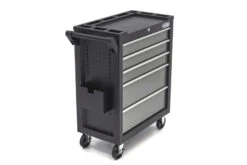 HBM Verrijdbare Gereedschapswagen Met 5 Laden - 80cm - Zwart -Werkplaats Gereedschap Serie hbm 062 140.jpg 1200x600 1c83debc88