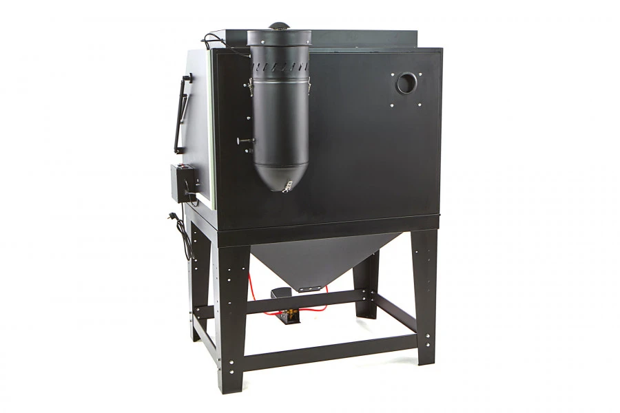 HBM SBC 990 Straalcabine Met Afzuiging - MAT ZWART 13 HBM SBC 990 Straalcabine Met Afzuiging - MAT ZWART - Afbeelding 13