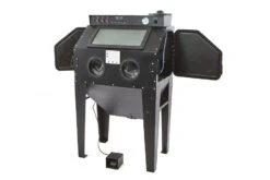 HBM SBC 350 Straalcabine Met Afzuiging - MAT ZWART