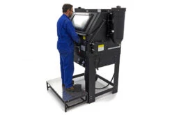 HBM SBC 990 Hoge Druk Straalcabine Met 2 Afzuigers