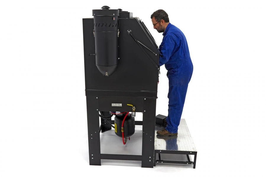 HBM SBC 990 Hoge Druk Straalcabine Met 2 Afzuigers 19 HBM SBC 990 Hoge Druk Straalcabine Met 2 Afzuigers - Afbeelding 19