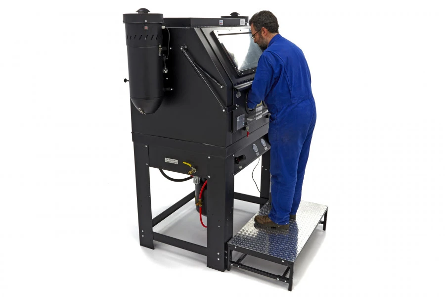 HBM SBC 990 Hoge Druk Straalcabine Met 2 Afzuigers 20 HBM SBC 990 Hoge Druk Straalcabine Met 2 Afzuigers - Afbeelding 20