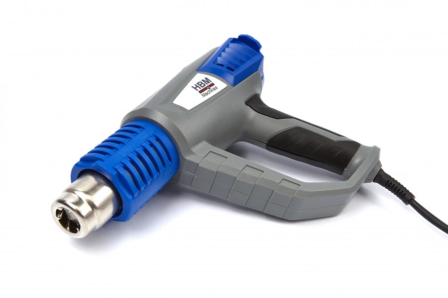 HBM Verstelbaar Heteluchtpistool Deluxe 2000 Watt Incl 6 Accessoires 2 HBM Verstelbaar Heteluchtpistool Deluxe 2000 Watt Incl 6 Accessoires - Afbeelding 2