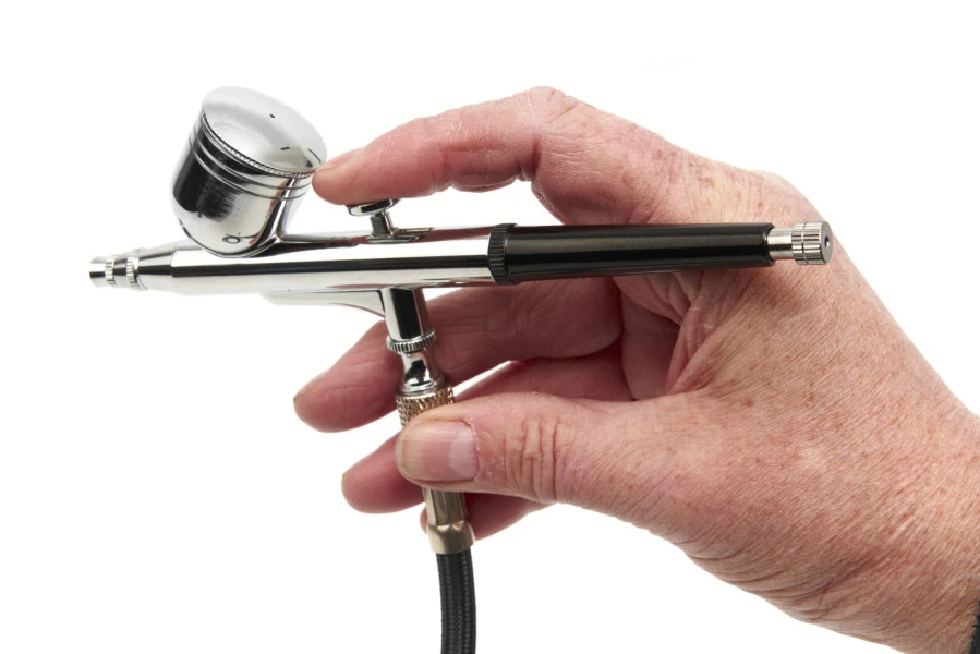 HBM Complete Airbrushset Inclusief Verf 9 HBM Complete Airbrushset Inclusief Verf - Afbeelding 9