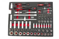 HBM Professionele 238 Delige Gereedschapskoffer, Gereedschapstrolly Met Carbon Inlays -Werkplaats Gereedschap Serie hbm 1097.jpg 1200x600 9374aebc88