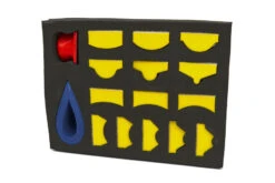 HBM 16 Delige Professionele Schuurblokkenset