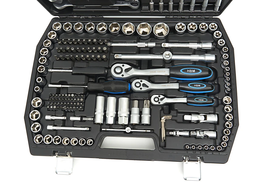 HBM 216-delige Doppenset, Metrische Maten 7 HBM 216-delige Doppenset, Metrische Maten - Afbeelding 7