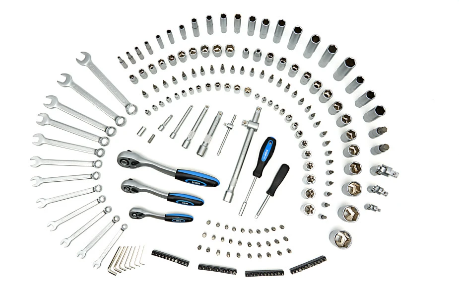 HBM 216-delige Doppenset, Metrische Maten 6 HBM 216-delige Doppenset, Metrische Maten - Afbeelding 6