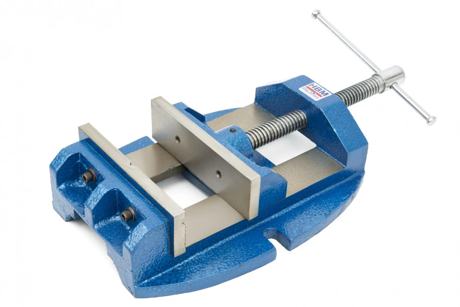 HBM 150 Mm. Professionele Boorklem Met V-Bek 1 HBM 150 Mm. Professionele Boorklem Met V-Bek