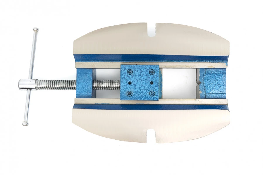 HBM 150 Mm. Professionele Boorklem Met V-Bek 4 HBM 150 Mm. Professionele Boorklem Met V-Bek - Afbeelding 4