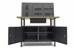 HBM Werkbank Met Deuren 120 X 60 X 145 Cm -Werkplaats Gereedschap Serie hbm 134 140.jpg 1200x600 115b7ebc88