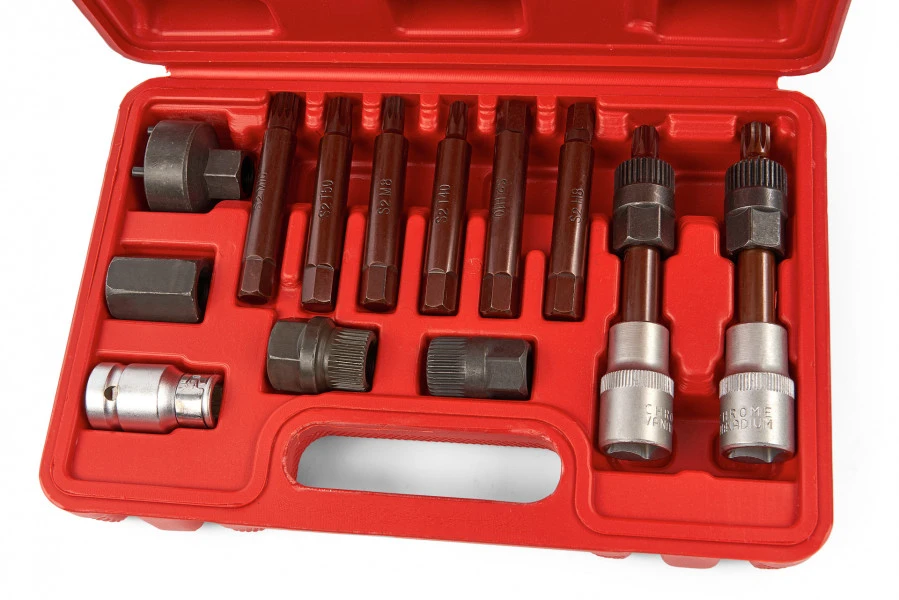 HBM Dynamo Montage Gereedschapset, Reparatieset 13 Delig 1 HBM Dynamo Montage Gereedschapset, Reparatieset 13 Delig