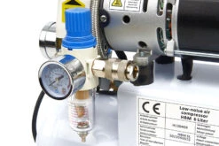 HBM Low Noise Compressor 6 Liter, Model 2 -Werkplaats Gereedschap Serie hbm 169 116.jpg 1200x600 afddeebc88