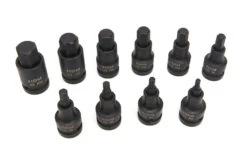 HBM Professionele 1/2 Inch Krachtdoppenset H4-H19 10-Delig