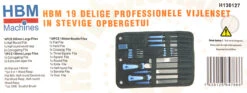 HBM Vijlenset 19-delig 17 HBM Vijlenset 19-delig -Werkplaats Gereedschap Serie hbm 2018 18.jpg 1200x600 d2688ebc88