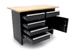 HBM 120 Cm Werkbank Met 5 Laden 1 Deur En Massief Houten Werkblad 11 HBM 120 Cm Werkbank Met 5 Laden 1 Deur En Massief Houten Werkblad -Werkplaats Gereedschap Serie hbm 2051 9.jpg 1200x600 674daebc88