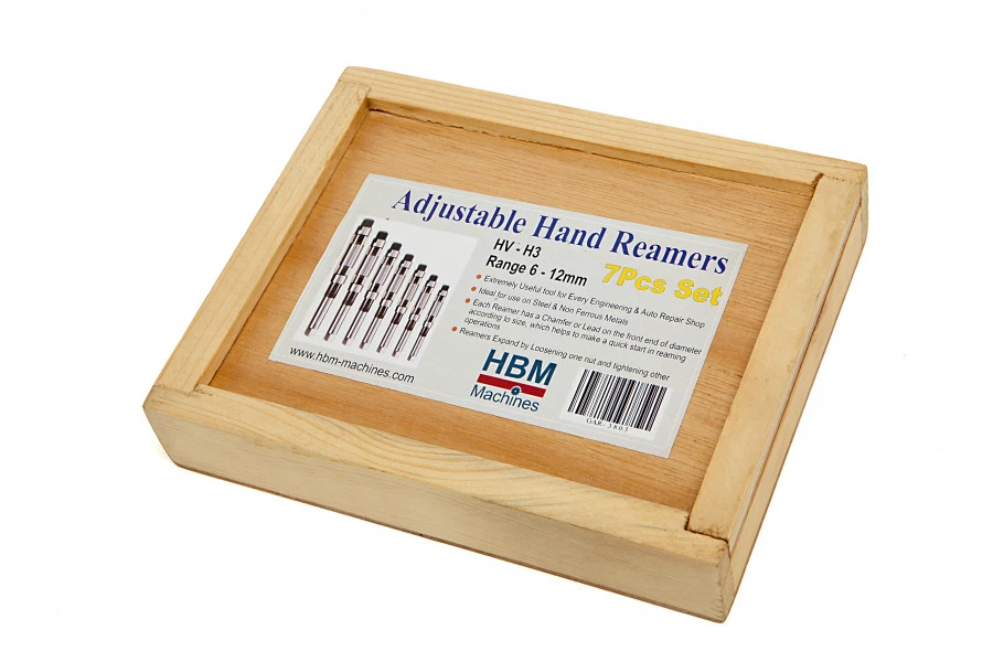 HBM 7 Delige Verstelbare Ruimerset 6mm T/M 12mm 2 HBM 7 Delige Verstelbare Ruimerset 6mm T/M 12mm - Afbeelding 2