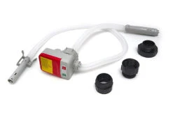 HBM Professionele Olie, Benzine En Vloeistofpomp Op Batterijen Inclusief Slangen 3 Adapters