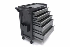 HBM Verrijdbare Gereedschapswagen Met 5 Laden - 80cm - Zwart -Werkplaats Gereedschap Serie hbm 2082 1.jpg 1200x600 0bb08ebc88
