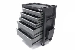 HBM Verrijdbare Gereedschapswagen Met 5 Laden - 80cm - Zwart -Werkplaats Gereedschap Serie hbm 2084.jpg 1200x600 0c750ebc88