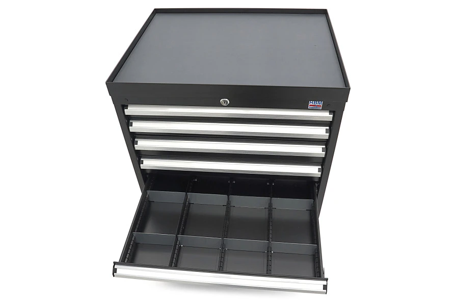 HBM 8 Laden Profi Gereedschapskast 72 X 58 X 100 Cm Zwart 7 HBM 8 Laden Profi Gereedschapskast 72 X 58 X 100 Cm Zwart - Afbeelding 7