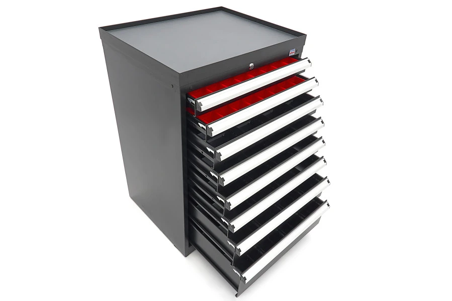 HBM 8 Laden Profi Gereedschapskast 72 X 58 X 100 Cm Zwart 5 HBM 8 Laden Profi Gereedschapskast 72 X 58 X 100 Cm Zwart - Afbeelding 5