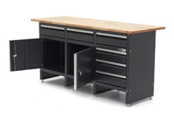 HBM 171 Cm Werkbank Met 6 Laden 2 Deuren En Massief Houten Werkblad -Werkplaats Gereedschap Serie hbm 2112 10.jpg 1200x600 8d725ebc88