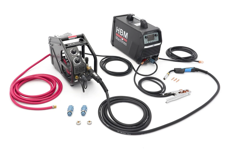 HBM 350 CI Smart Led Mig Lasinverter Met Digitaal Display En IGBT Technologie 400 Volt – Zwart 4 HBM 350 CI Smart Led Mig Lasinverter Met Digitaal Display En IGBT Technologie 400 Volt – Zwart - Afbeelding 4