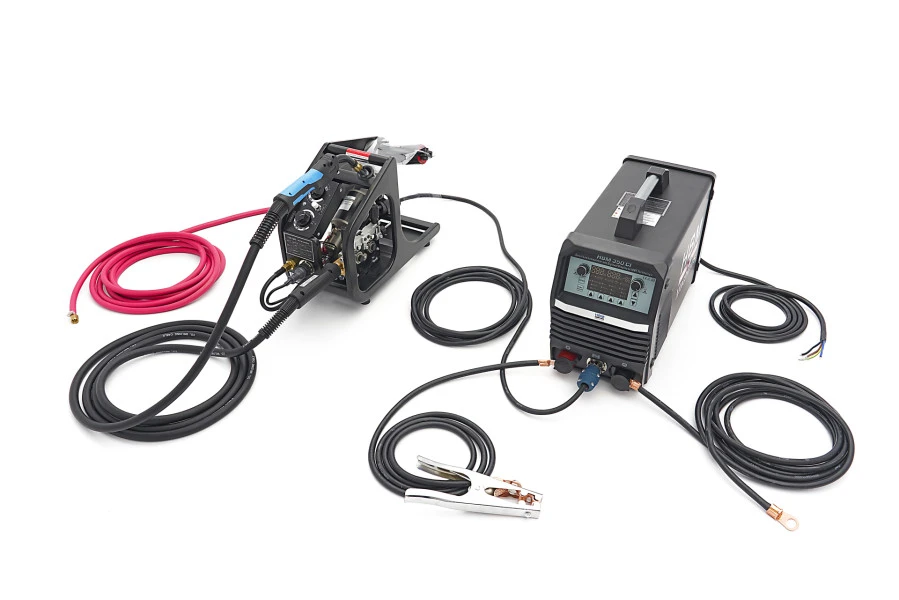 HBM 350 CI Smart Led Mig Lasinverter Met Digitaal Display En IGBT Technologie 400 Volt – Zwart 2 HBM 350 CI Smart Led Mig Lasinverter Met Digitaal Display En IGBT Technologie 400 Volt – Zwart - Afbeelding 2