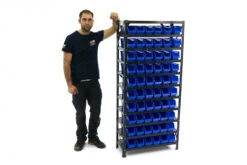 HBM Bakkenkast, Opbergsysteem, Stelling Met 60 Opbergbakken -Werkplaats Gereedschap Serie hbm 2223 1.jpg 1200x600 0c637ebc88