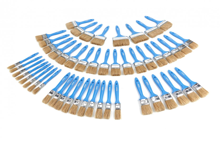 HBM 50 Delige Wegwerp Schilders Verfkwasten Set 1 HBM 50 Delige Wegwerp Schilders Verfkwasten Set