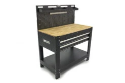 HBM Werkbank Met 3 Laden, Achterwand, LED Verlichting En Stekkerdoos -Werkplaats Gereedschap Serie hbm 245 37.jpg 1200x600 09b0debc88