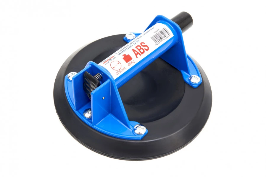 HBM Professionele Zuignap / Glasdrager 200 Mm Met Vacuümpomp - Draagkracht 80 Kg 2 HBM Professionele Zuignap / Glasdrager 200 Mm Met Vacuümpomp - Draagkracht 80 Kg - Afbeelding 2