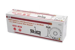 HBM Dubbele LED Bouwlamp 2 X 50 Watt - 2 X 4000 Lumen Met Statief -Werkplaats Gereedschap Serie hbm 3050 5.jpg 1200x600 4c556ebc88