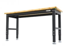 HBM Werkbank Met Massief Houten Blad, In Hoogte Verstelbaar, 152 Cm -Werkplaats Gereedschap Serie hbm 3154 2.jpg 1200x600 0ea29ebc88