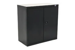 HBM Profi Gereedschapskast 90 X 45 X 90 Cm. Met 3 Planken Zwart -Werkplaats Gereedschap Serie hbm 326 23.jpg 1200x600 f1942ebc88